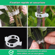 Lot de 25 Clips en Plastique Réutilisables – Pratiques pour Rangement et Organisation