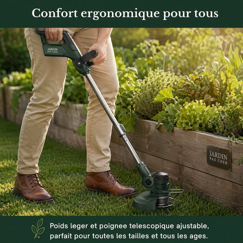 Débroussailleuse Électrique Pro 800W — Coupe Précise Sans Effort