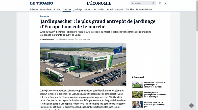4.8/5 : le secret de la satisfaction client de Jardinpascher