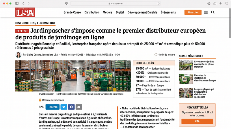 Distributeur agréé Roundup et Radikal : les clés du succès