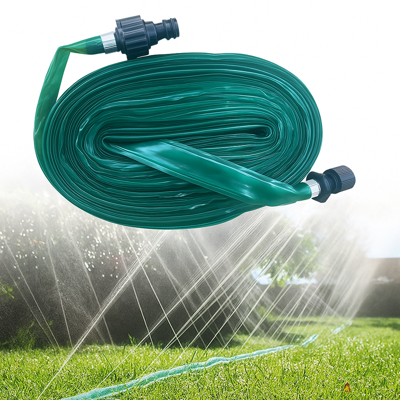 AquaJet – Tuyau d’arrosage au sol à jets d’eau pour jardin