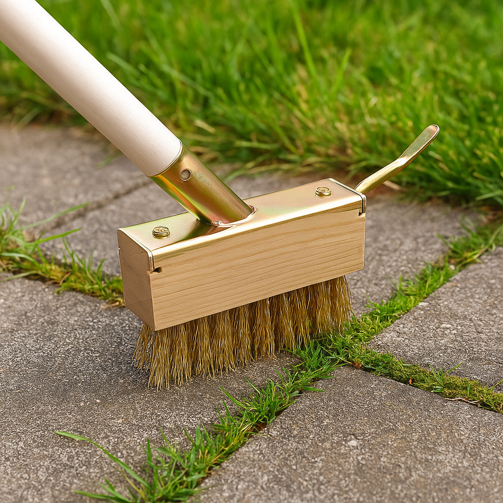 Outil 2 en 1 pour Joints et Pavés Impeccables – Nettoyage et Entretien Précis des Surfaces Extérieures